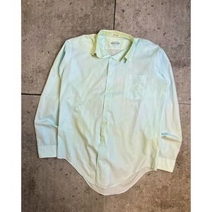 Green L/S Shirt  (XL Tall) - 1970s